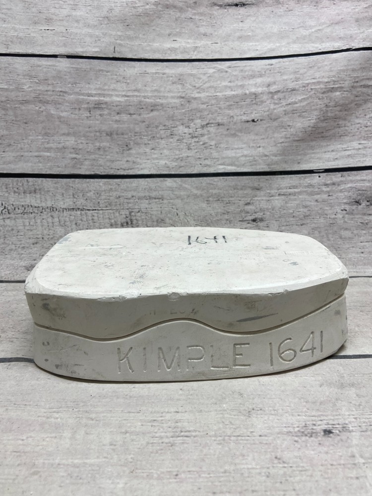 Kimple Ceramic Casting Mold Easter Bunny Rabbit Holding Egg #1641