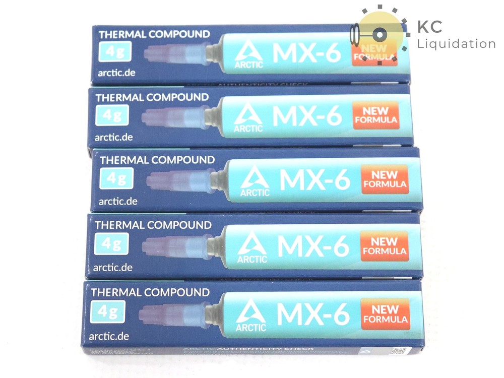 5x Lot Arctic Thermal Compound MX-6 4g Thermal Paste For CPU