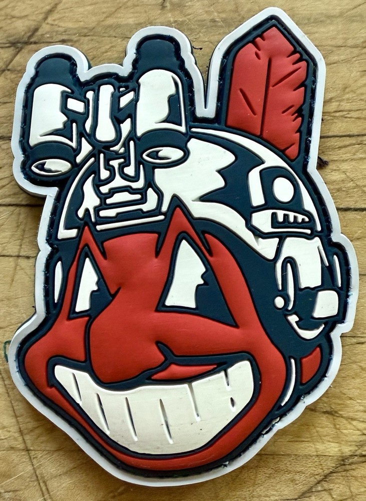 Supdef Superior Defense “Wahoo” Patch PVC Variant Rare