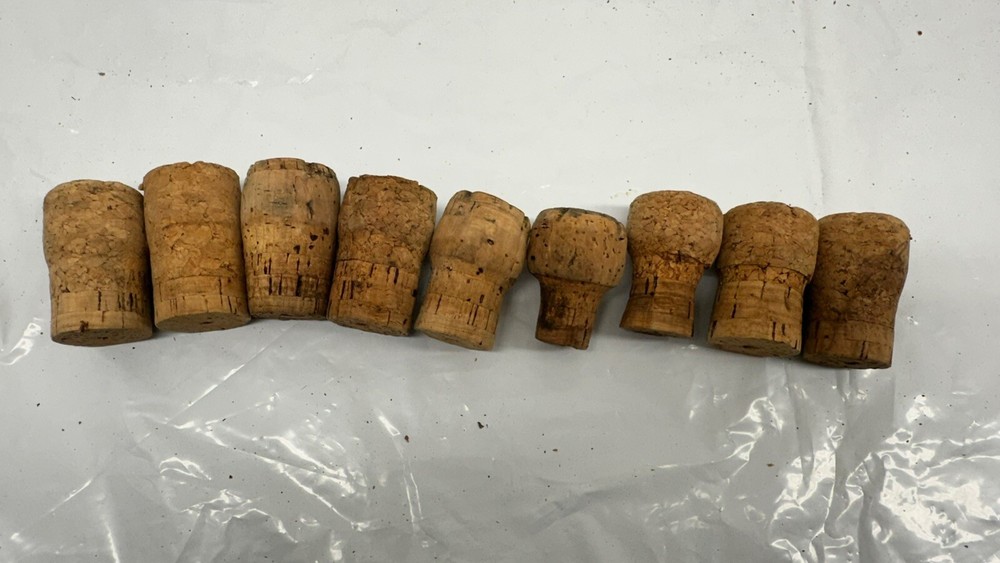 9 Used Champagne Corks Sparkling Wine Craft Weddings Knobs