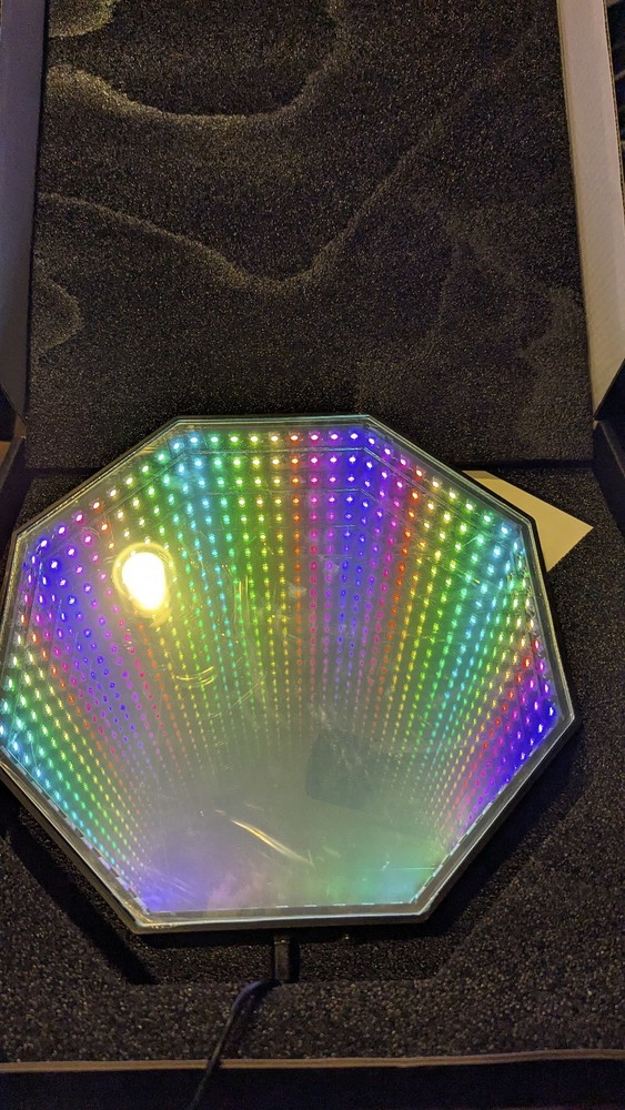 HyperMirror Infinity Mirror - The Hyperspace Lighting Company