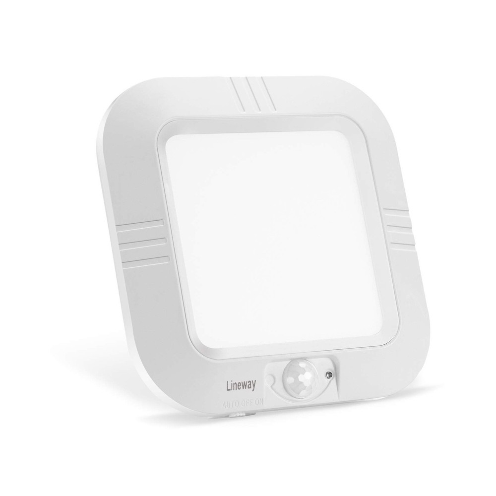 LINEWAY Motion Sensor Ceiling Light - Indoor Motion Activated LED Light, 6000...
