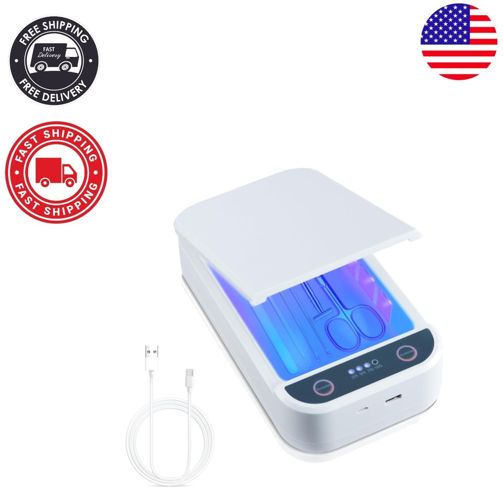 Efficient Nail Tool and Personal Item Sterilizer - Portable & Fast 5-Minute Use
