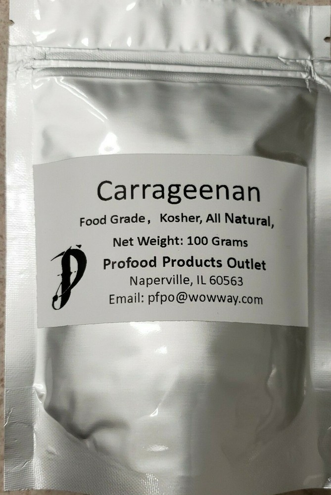 Carrageenan 100 grams, GENU® texturizer type MB-150F, gums, texture