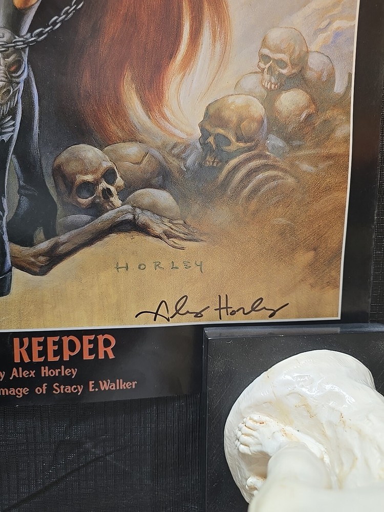 Fantasy Warrior Princess Original Double Glen Keeper Poster Autographed