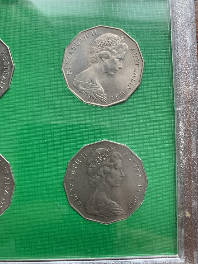 Australian 50 Cent Collection ~ 6 Coin Set