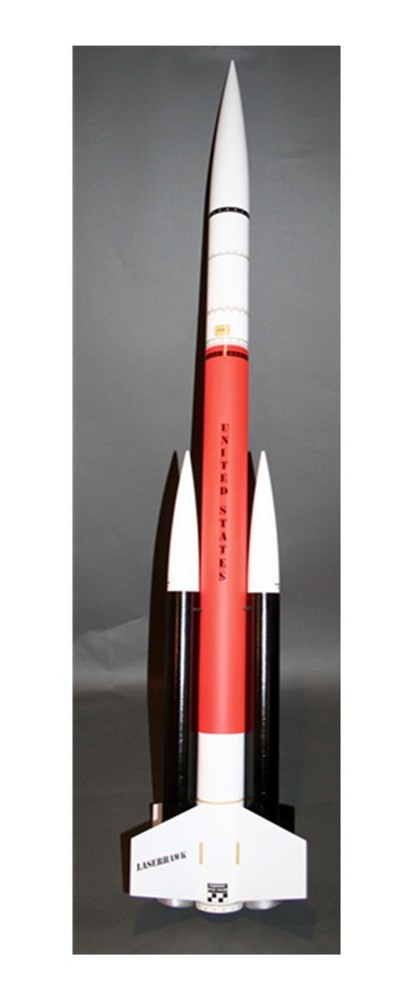 North Coast Rocketry Flying Model Rocket Kit  LaserHawk