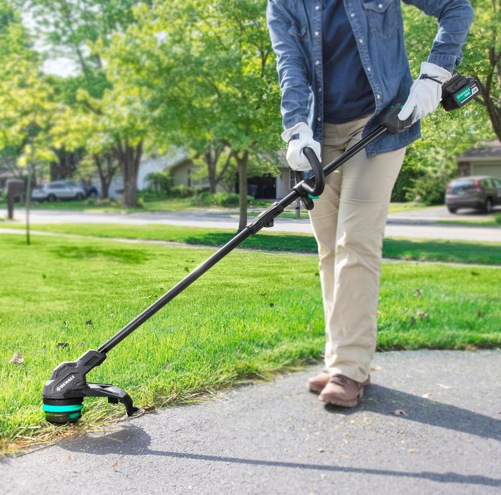 Amazon Brand - Denali by SKIL 20V Brushless 13-Inch String Trimmer Kit, Includes
