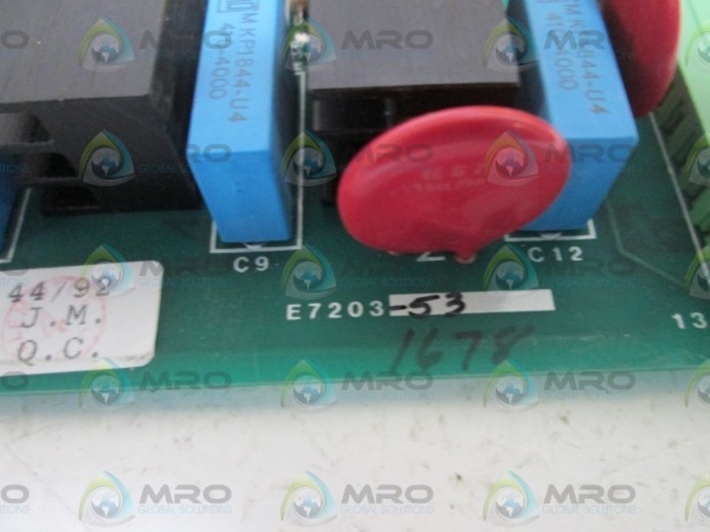 TELEMOTIVE OUTPUT MODULE E7203-53 UNMP