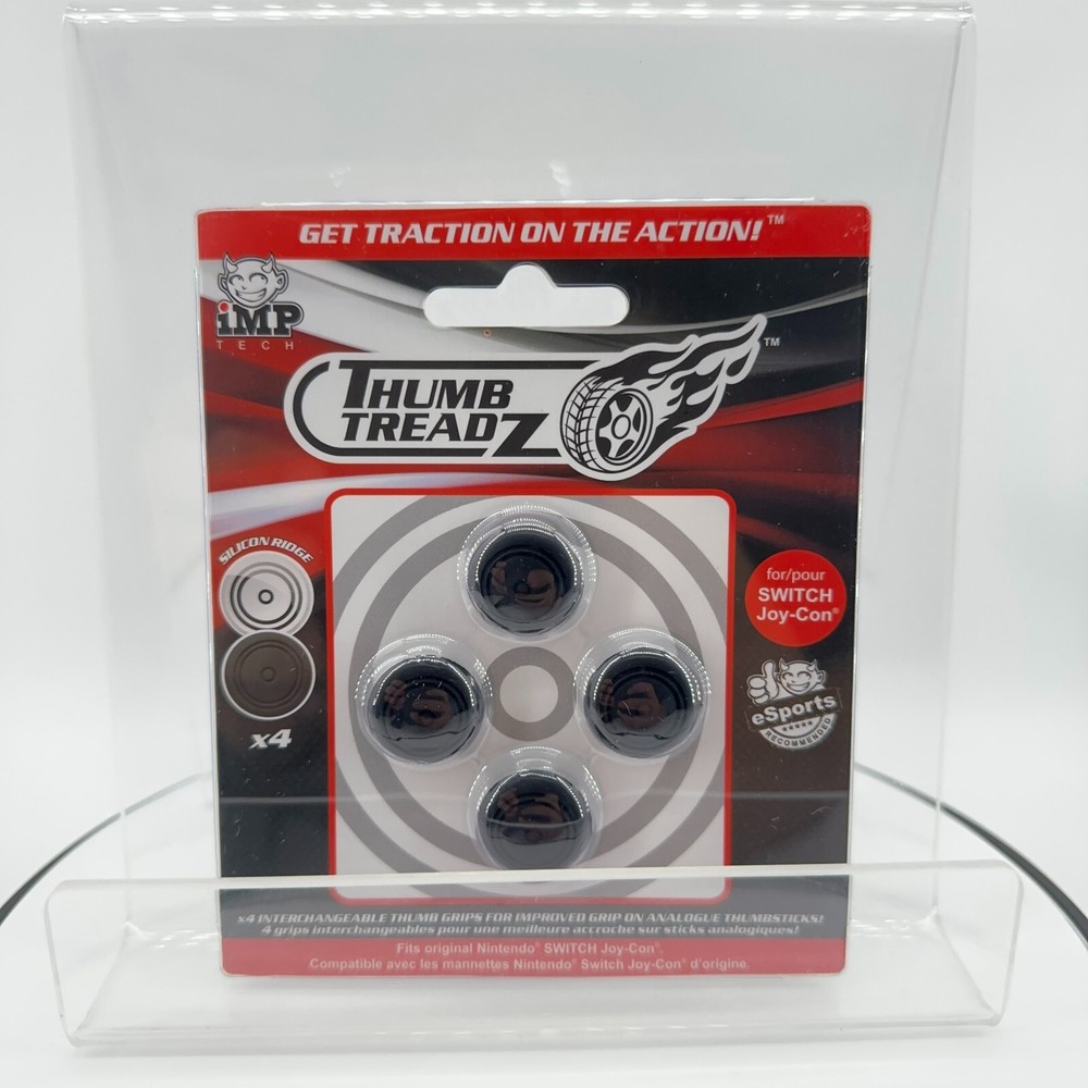 Trigger Treadz Switch Thumb Treadz Black Nintendo Switch
