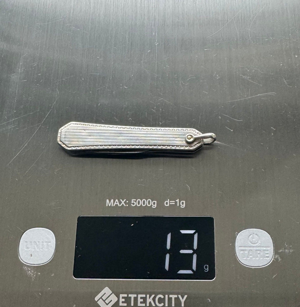 Vintage Silver 2 Blade Pocket Knife