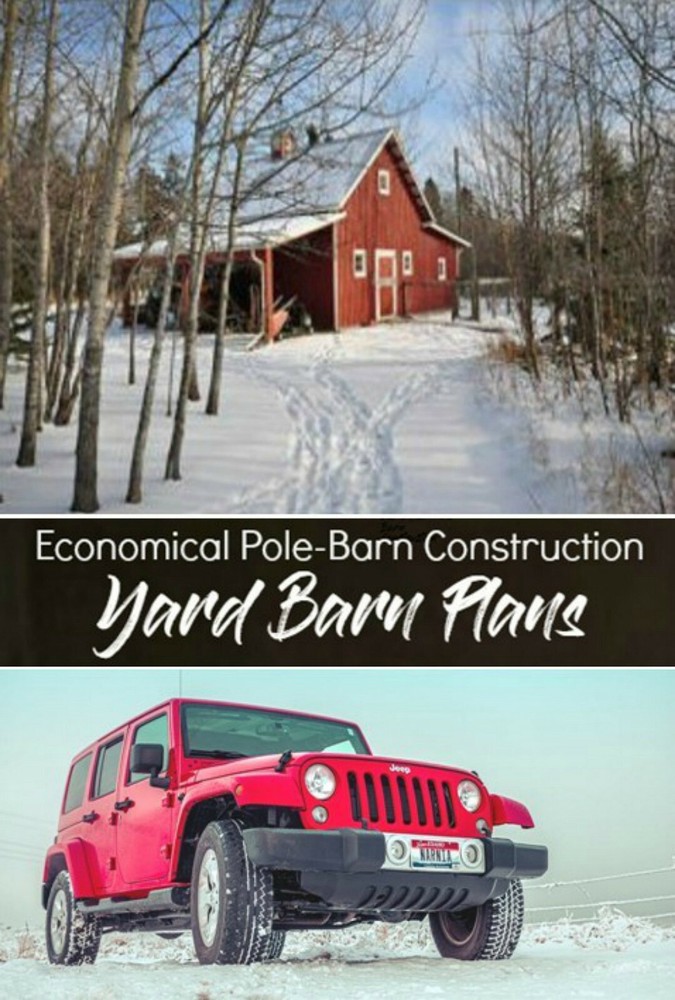 20 Yard Barn Designs - Complete Economical Pole-Barn Construction Plans (B9)