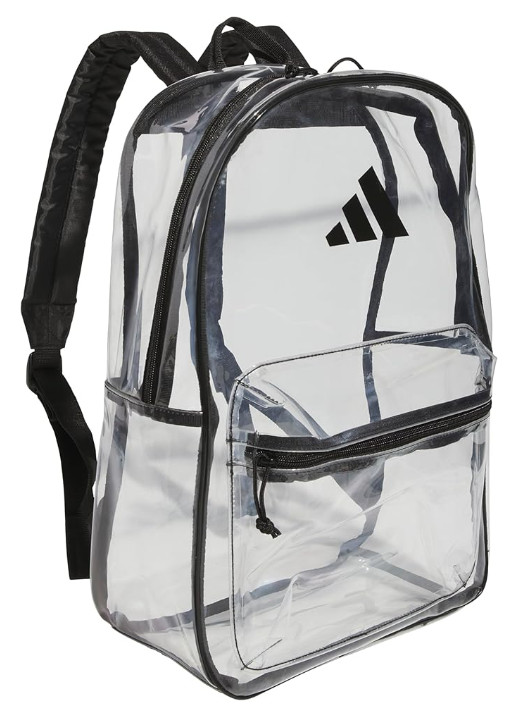 Adidas 2 Backpack (26L) See-Through Transparent Bag