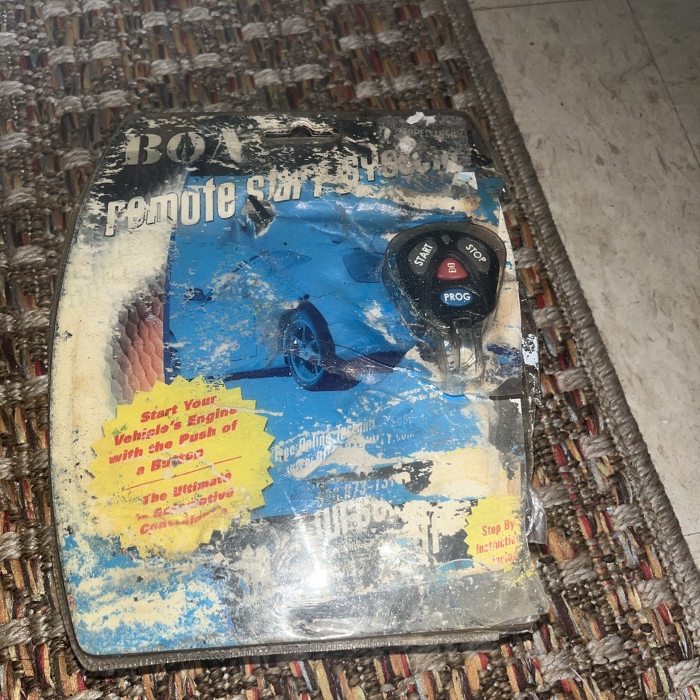 Remote Starter Kit New Package Damage Everything Included