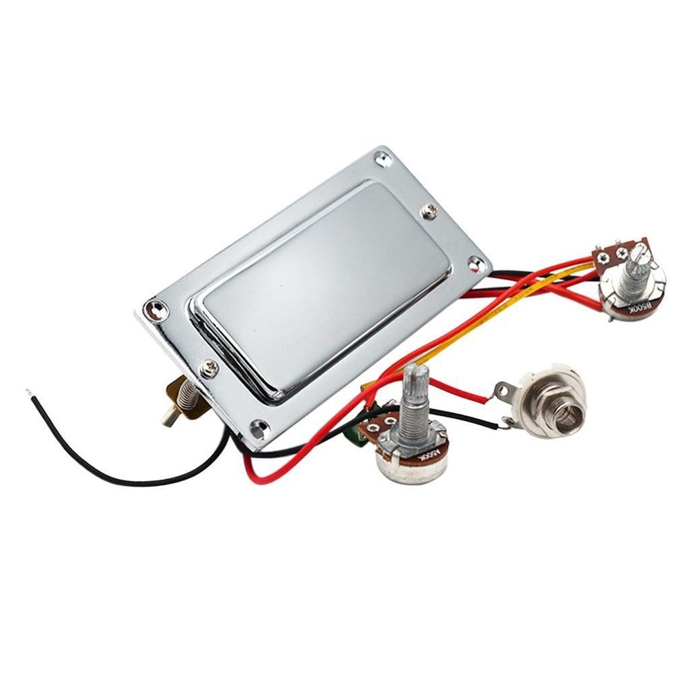 Pre- Dual Coil Guitar Harness Pre- Pickup With Knobs