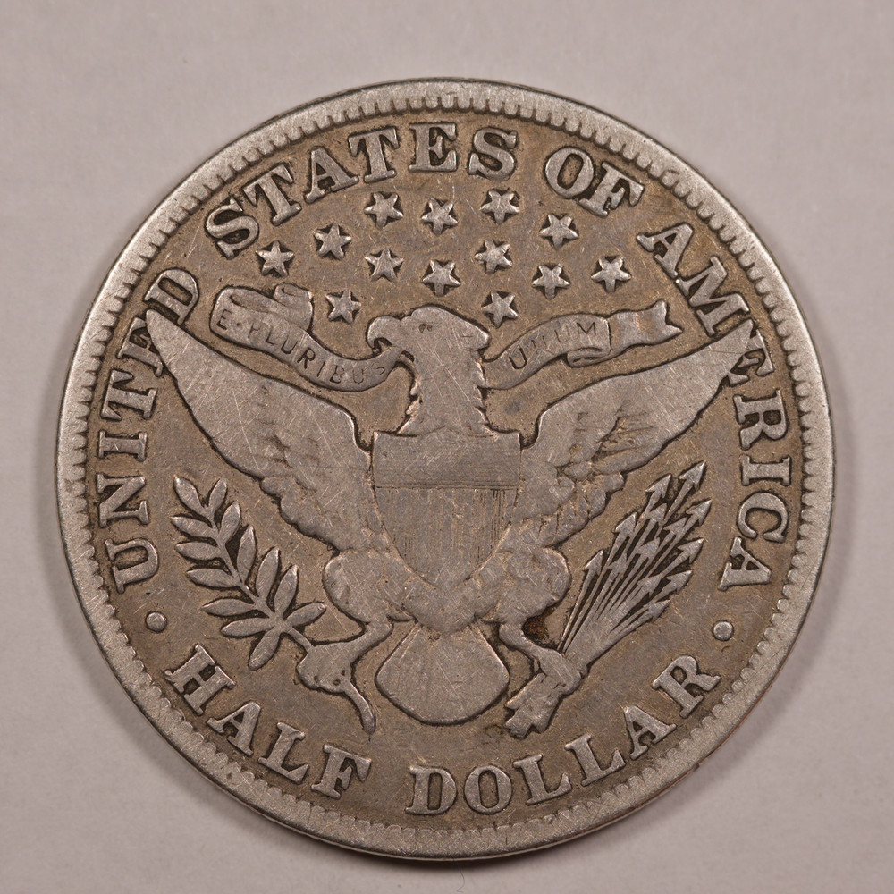 1897-P Barber Half Dollar VG
