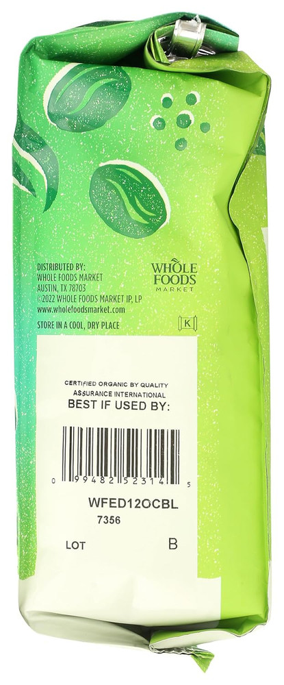 , Organic Continental Blend Ground Coffee, Medium-Light Roast, Complex & Heavy,