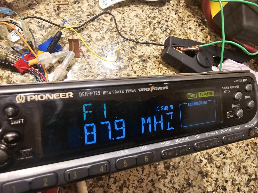 Pioneer Premier DEH P725 - Latch does NOT Click