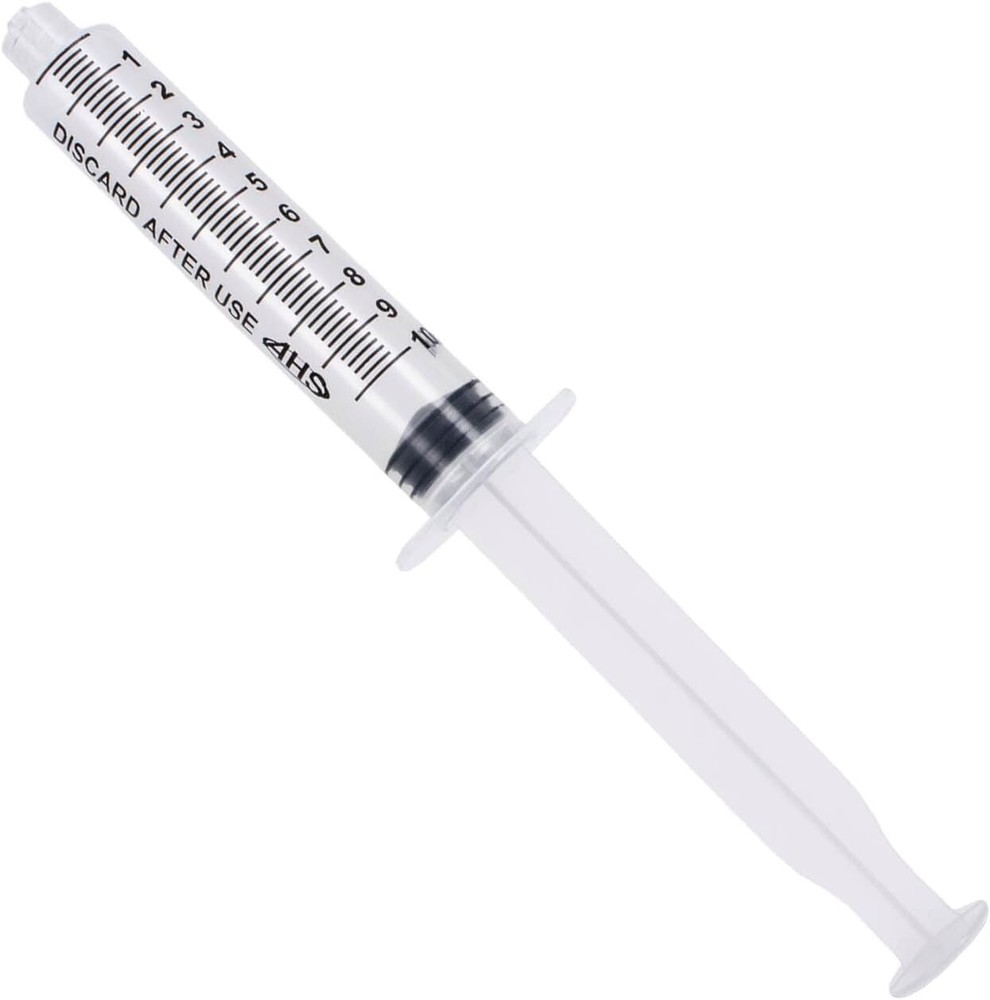 AHS 10ml (10cc) Luer Lock Syringe, Sterile, 100/Box