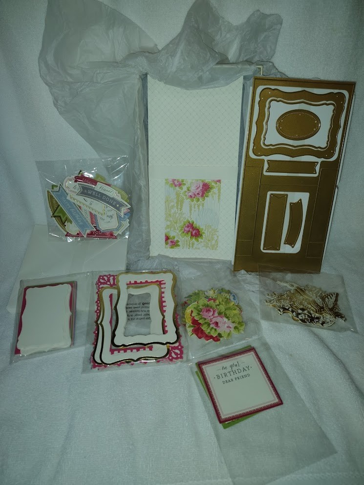 Anna Griffin Card Making & Cutting Die Kit - Window Frame AG619 - 20 Cards