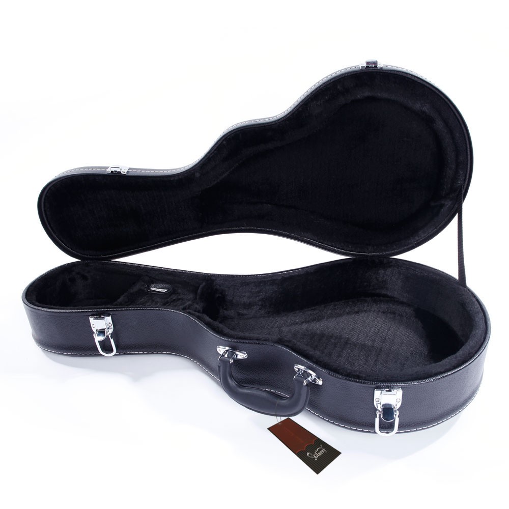 Glarry Protable F-Style Mandolin Artificial Leather Hard Shell Case