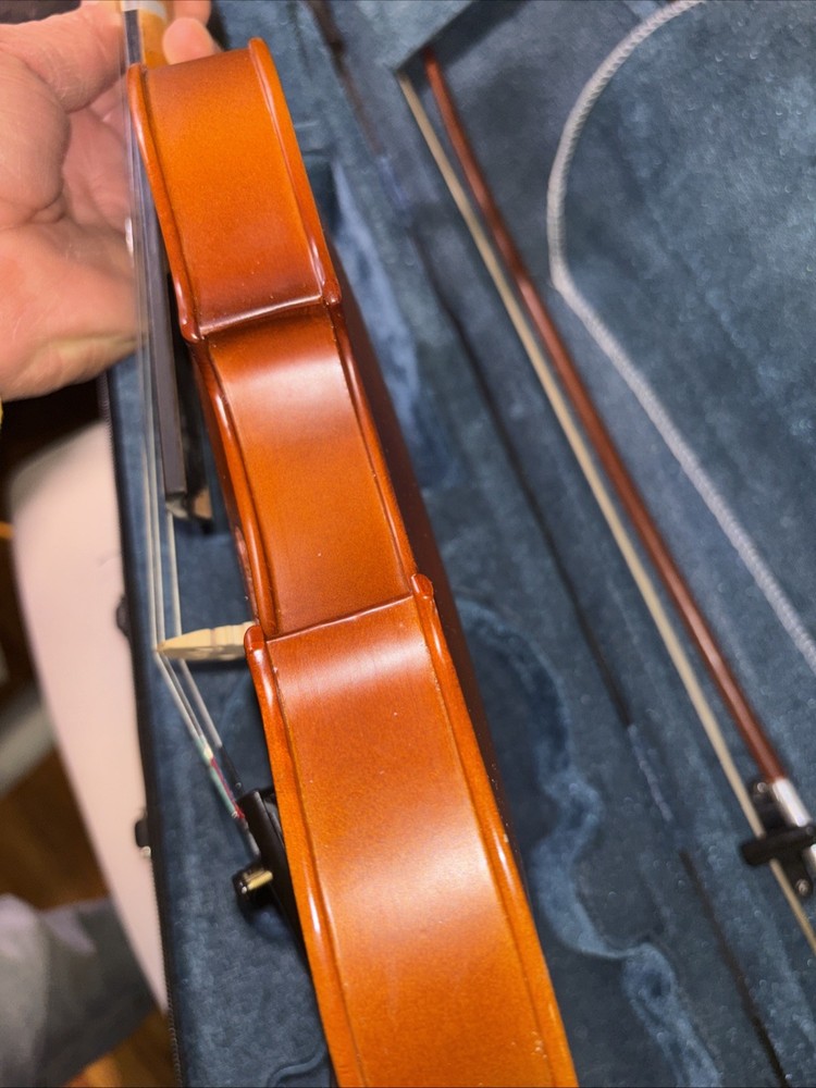 Mendini by Cecilio 4/4 Violin Full Size w/ Bow & Case Beginner Student Kit