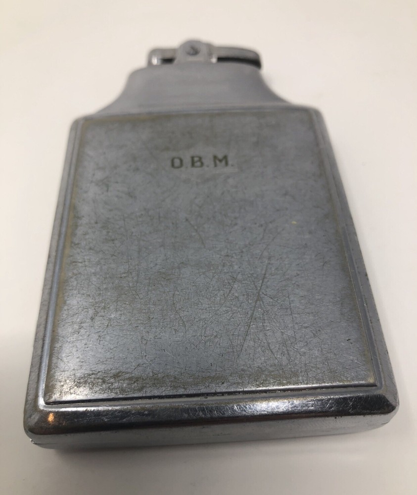 Vintage RONSON Cigarette Case With Attached Lighter