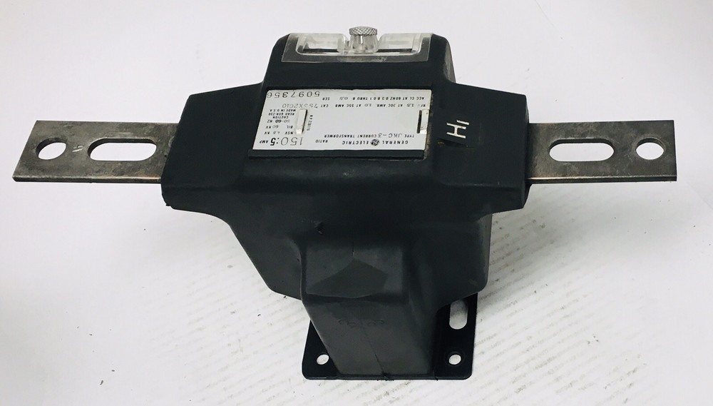 G.E. GENERAL ELECTRIC 753X2G10 CURRENT TRANSFORMER JKC-3 TYPE 150:5 AMP