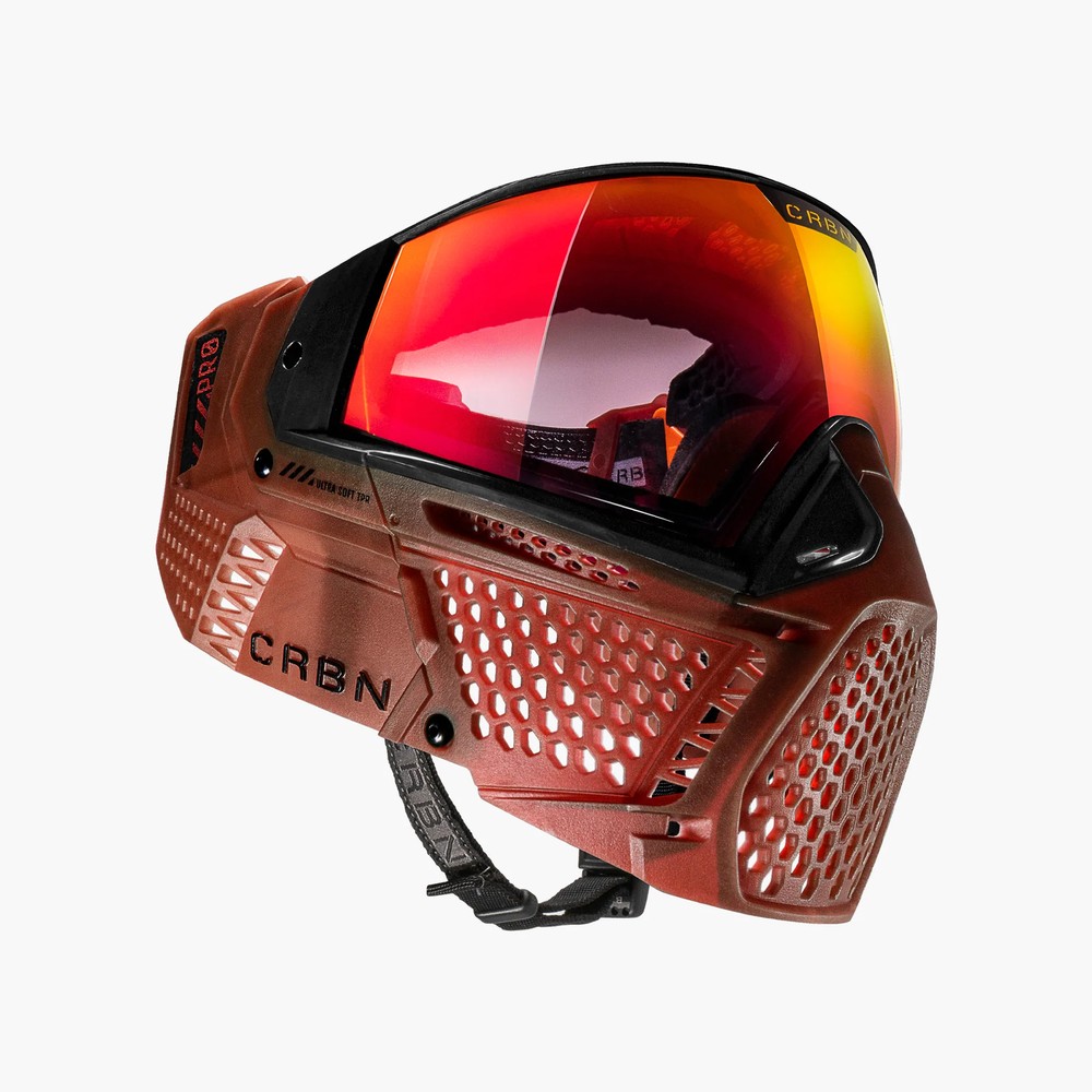 Carbon Zero Paintball Mask – Blood | CRBN Goggles