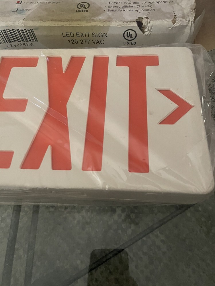 LUM-Tech LED EXIT SIGN EX800rx-w