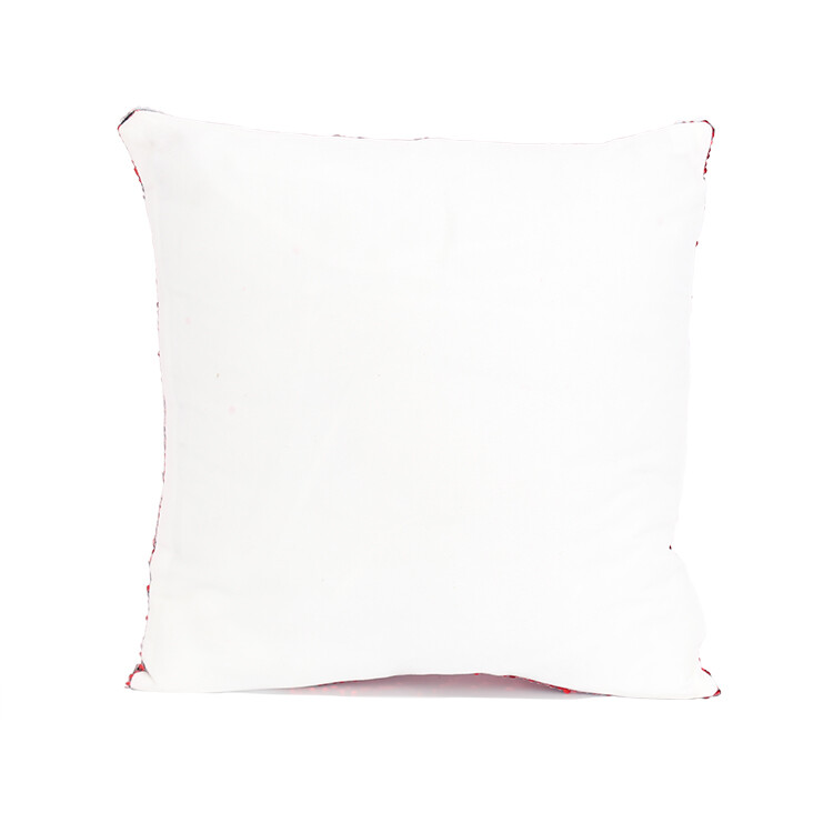 4Pcs Sublimation Blank Reversible Sequin Pillowcase Throw Cushion Cover For DIY