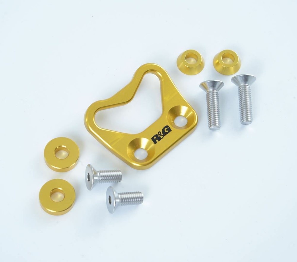 R&G Tie-Down Hooks Black Ducati 899 Panigale 2013 - 2015