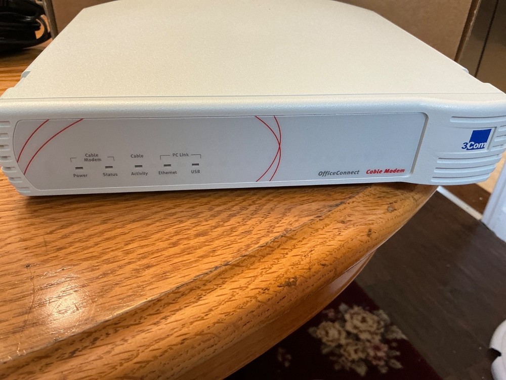 3 COM OFFICE CONNECT CABLE MODEM MODEL 3CR29210 REV AA NEW OPEN BOX