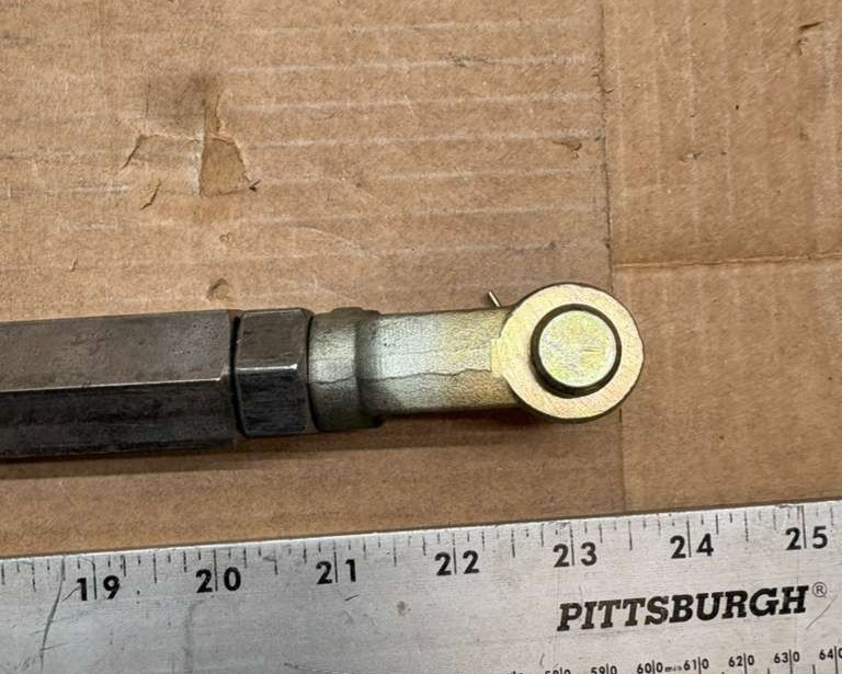 Adjustable Turnbuckle Linkage Rod with Clevis Ends