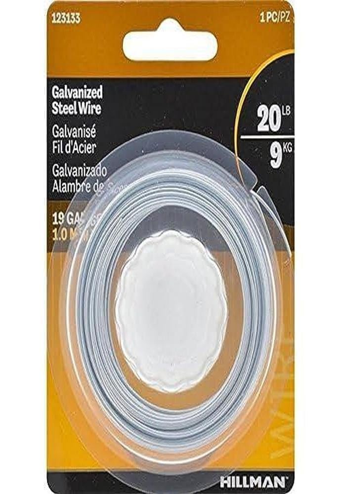 19 Gauge Galvanized Wire Dispensing Pack Durable Easy Use Home Improvement Tool