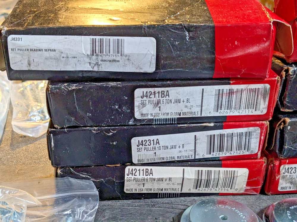 Proto-Ease Master Puller Set J4235A INCOMPLETE