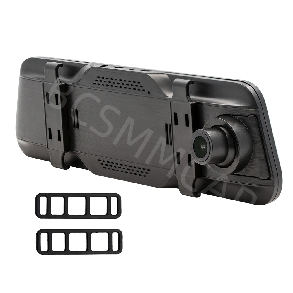 For CarPlay Android Auto Dash Cam Car Rear View Mirror DVR Recorder Touch Screen