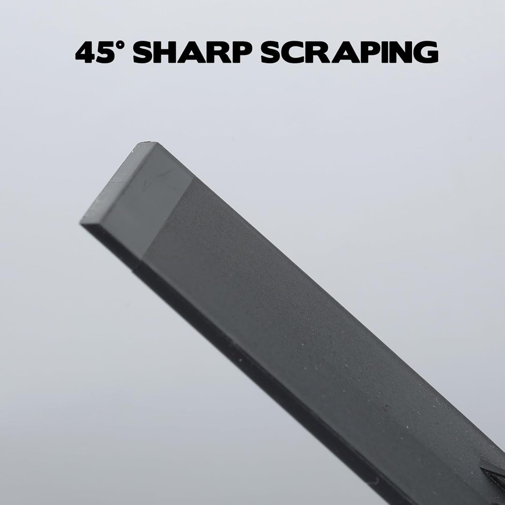 16 Pcs Plastic Putty Knife 2" Black Flexible Putty Knife Scraper Plastic Knives