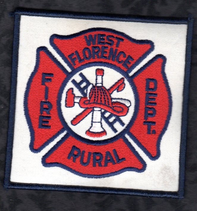 West Florence South Carolina Fire Service Patch