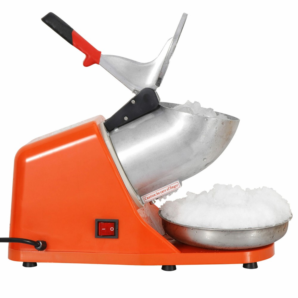 Snow cone Ice Shaved Machine Ice Snow Maker Electric Crusher 143lbs Kitchen Ware