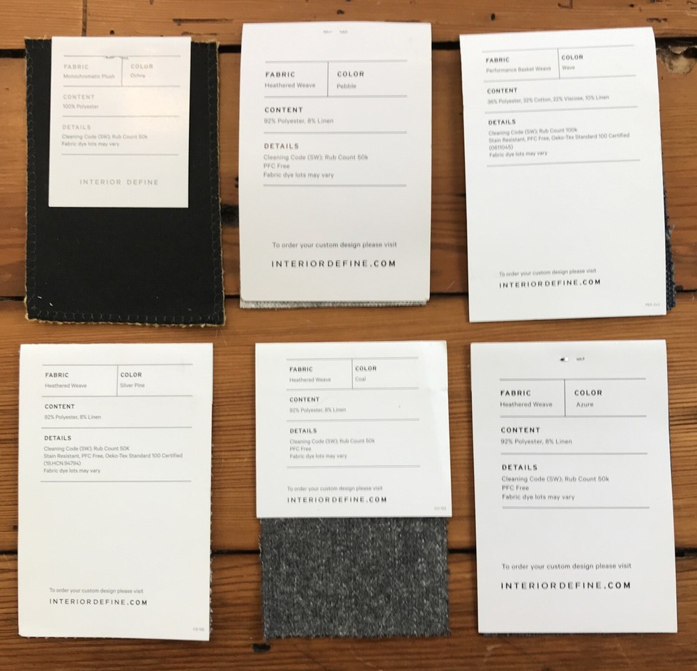 Set Lot 21 Interior Define Article Hem Upholstery Commercial Fabric Samples