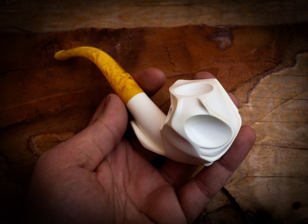 Special Natural Meerschaum Pipe