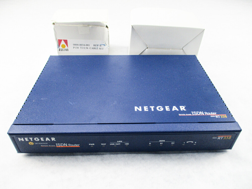 Netgear ISDN Router - RT338NA
