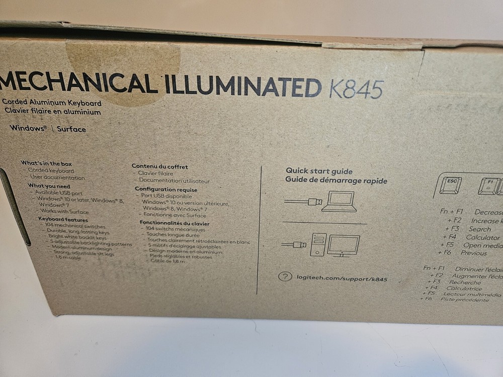 Skytech Mechanical Illuminated Gaming Keyboard K845 And Mouse