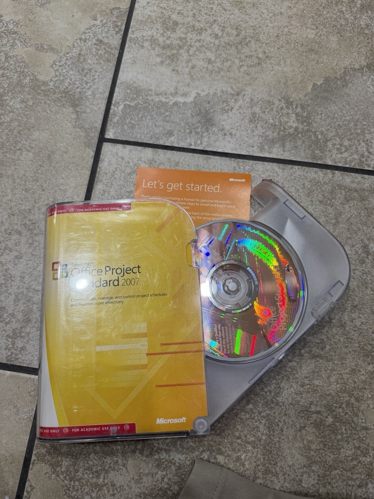 Microsoft Office 2007 Project Standard