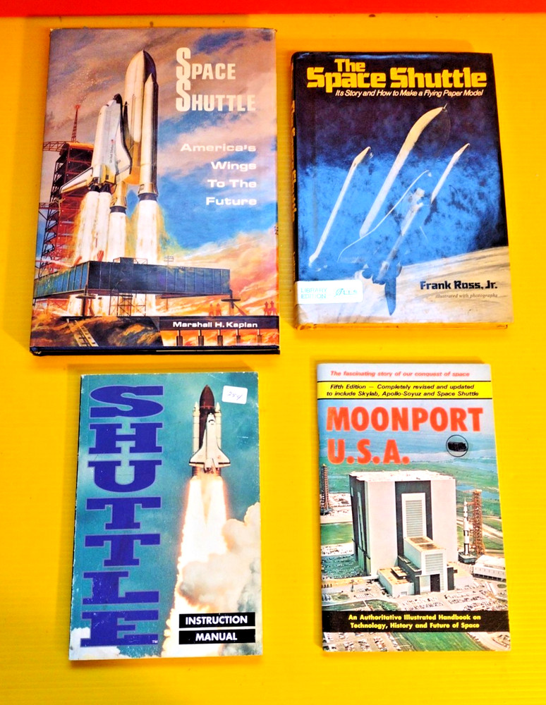 Four Books On The Space Shuttle