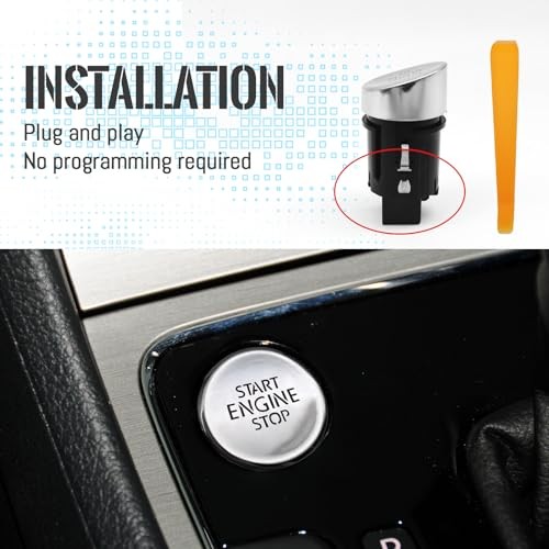 Engine Start Stop Switch Replacement 2010 2011 2012 2013 2014 for VW Passat