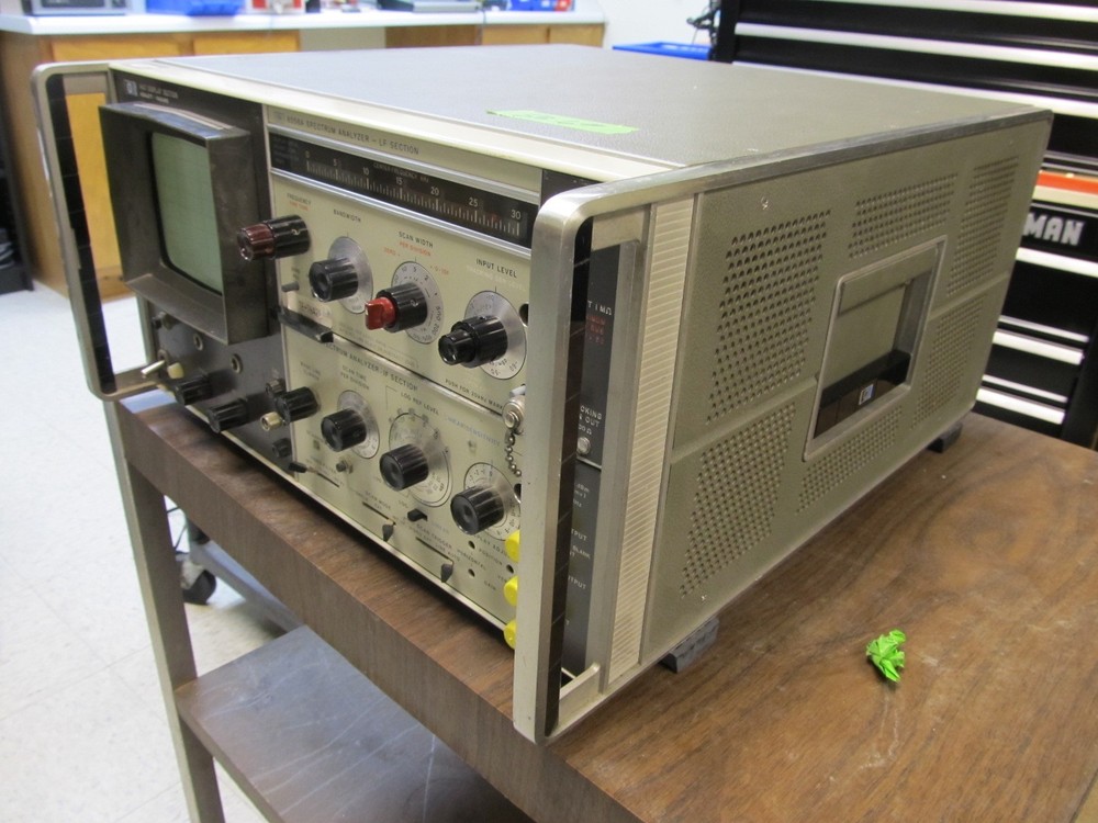 Vintage HP Spectrum Analyzer 140T; 8556; 8552A modules