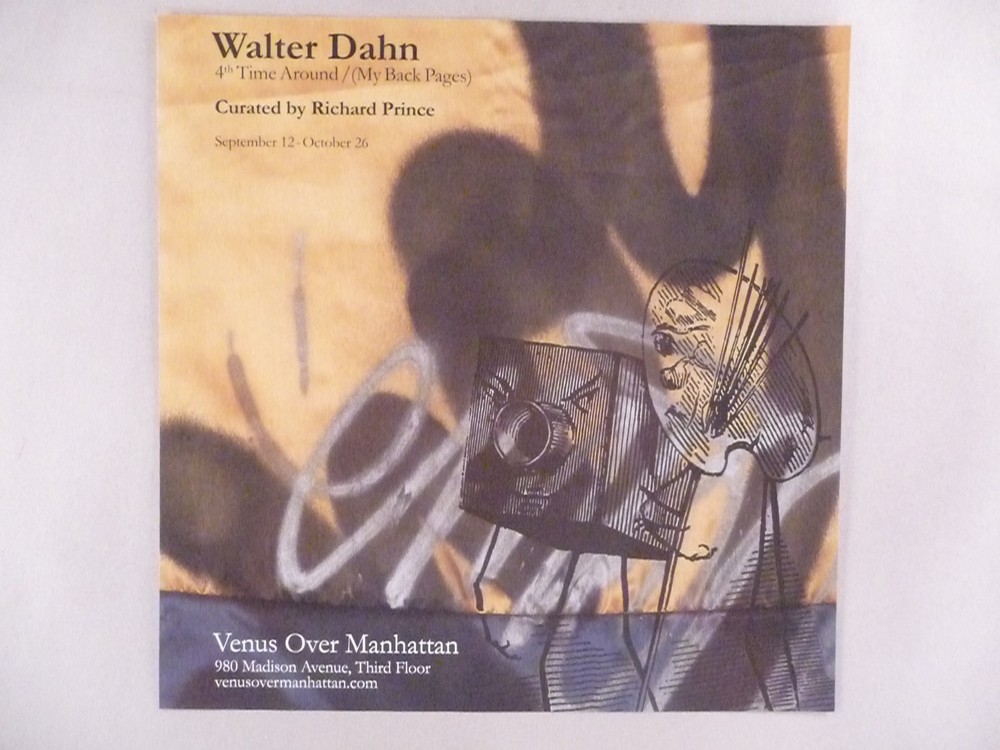 Walter Dahn MAGAZINE AD - 2013