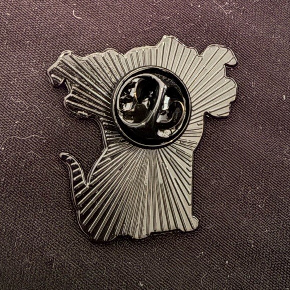 Three Headed Dog dalmation Enamel Pin